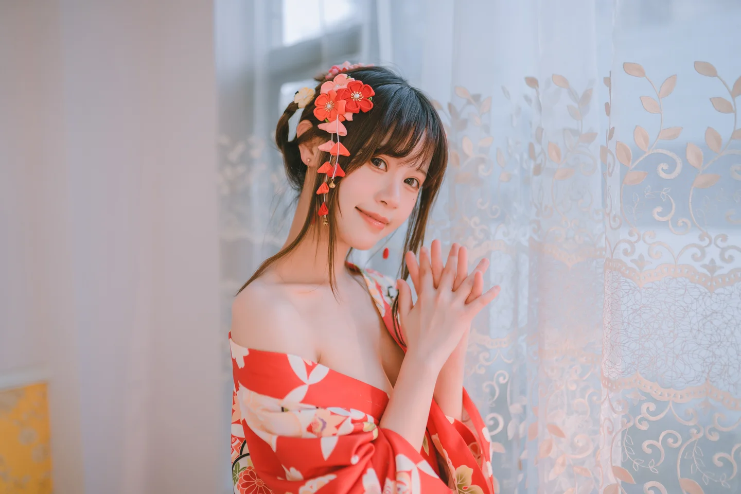 星黛鹿鹿 - No.012 日常 浴衣室 [49P-741MB] tg@simisebaisi 【丝足阁】007.webp